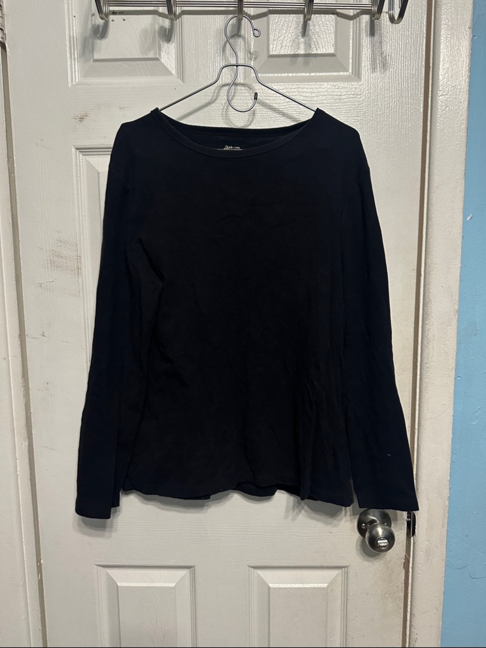 Long Sleeve Black Women’s Top